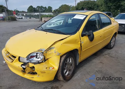 2002 Dodge Neon Sxt из США, поврежденный, VIN 1B3ES56C62D591740